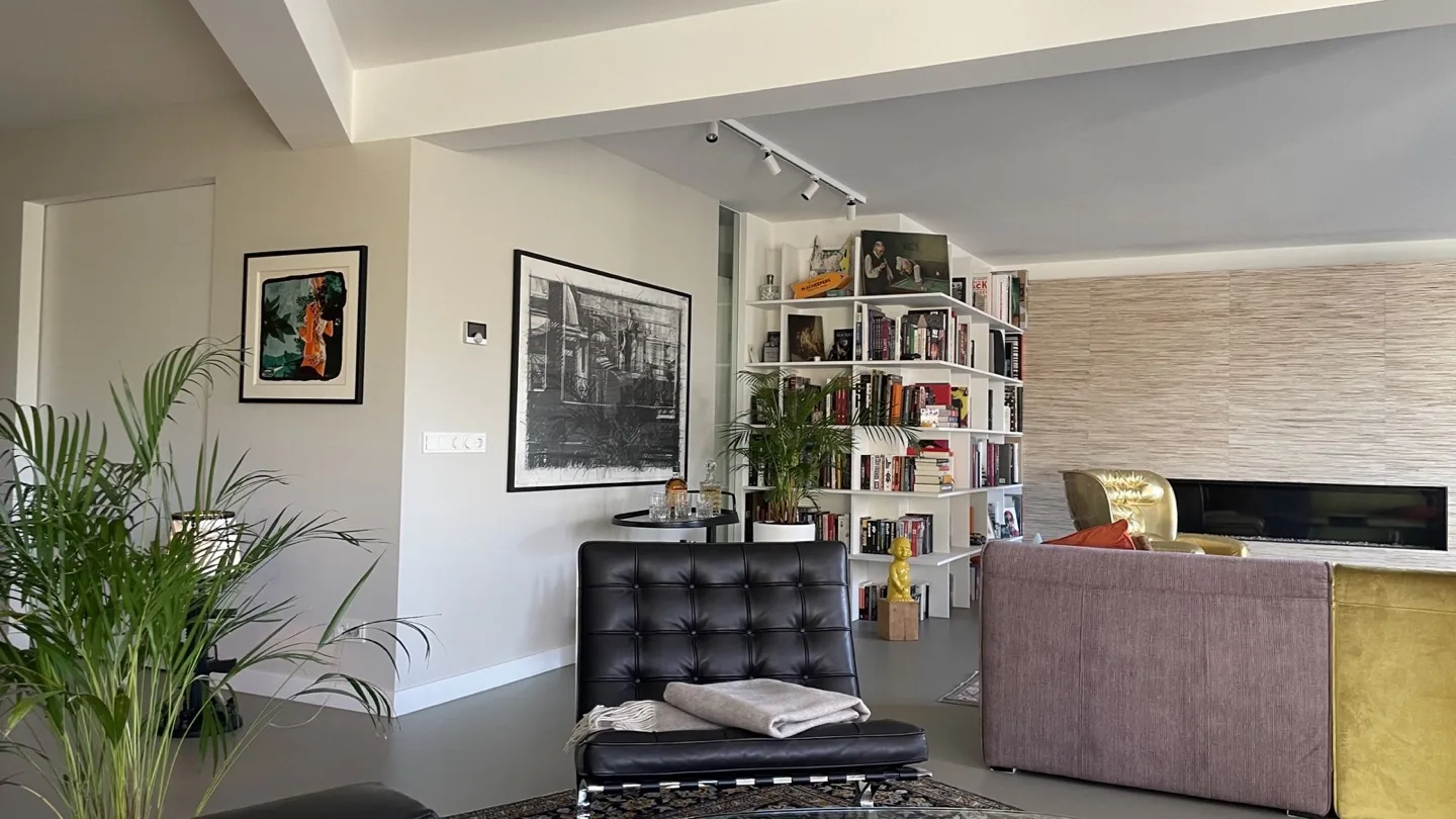 Licht interieur met professioneel schilderwerk